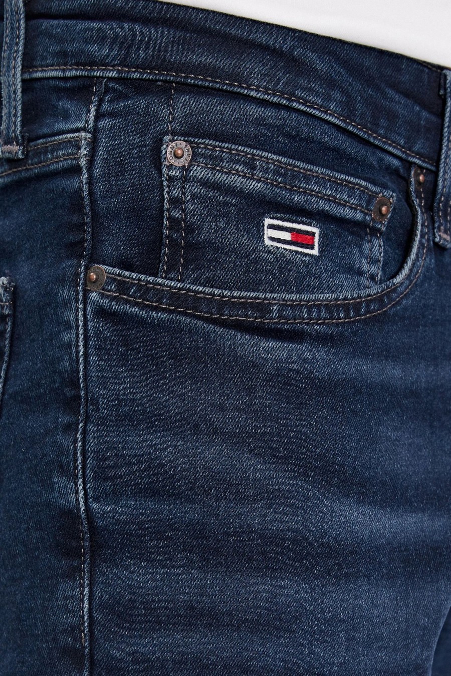 Uomo Tommy Hilfiger | Jeans Slim Tommy Hilfiger Scanton Ah1267K Denim Scuro