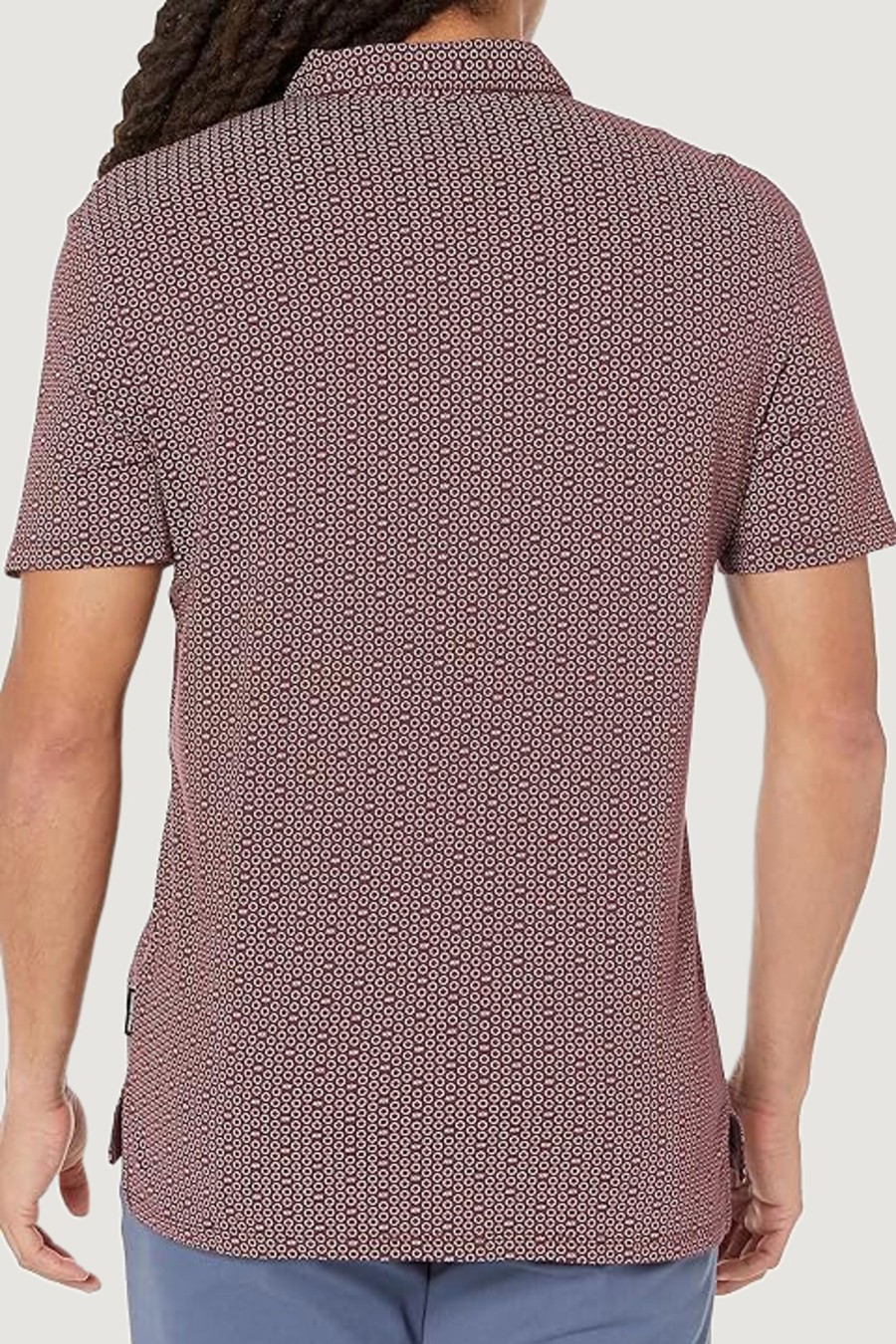 Uomo Armani Exchange | Polo Manica Corta Armani Exchange Bordeaux