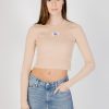 Donna Calvin Klein | Maglia Calvin Klein Variegated Rib Easy Beige