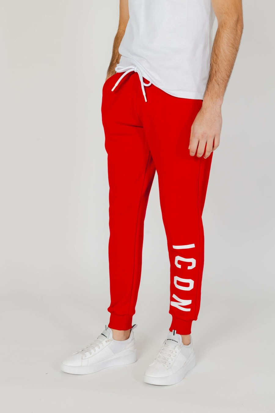 Uomo Icon | Pantaloni Sportivi Icon Rosso