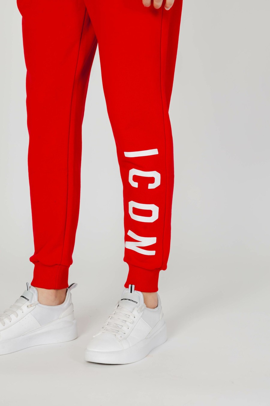 Uomo Icon | Pantaloni Sportivi Icon Rosso