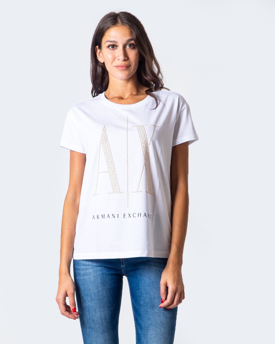 Donna Armani Exchange | T-Shirt Armani Exchange Bianco