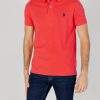 Uomo U.S. Polo Assn. | Polo Manica Corta U.S. Polo Assn. King Rosso