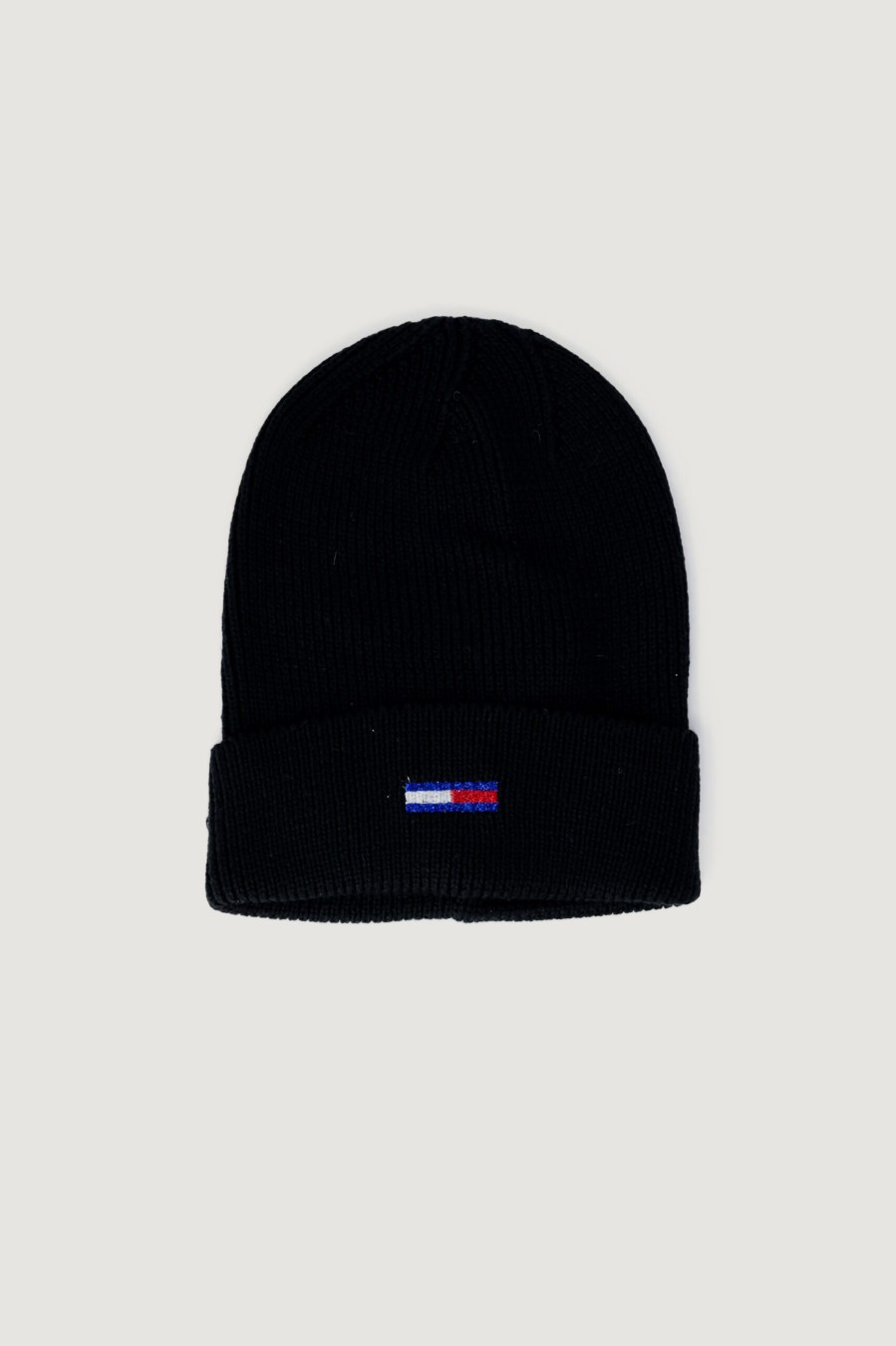 Donna Tommy Hilfiger | Berretto Tommy Hilfiger Tjw Flag Beanie Nero