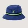 Uomo Kangol | Berretto Kangol Stripe Lahinch Blu Marine