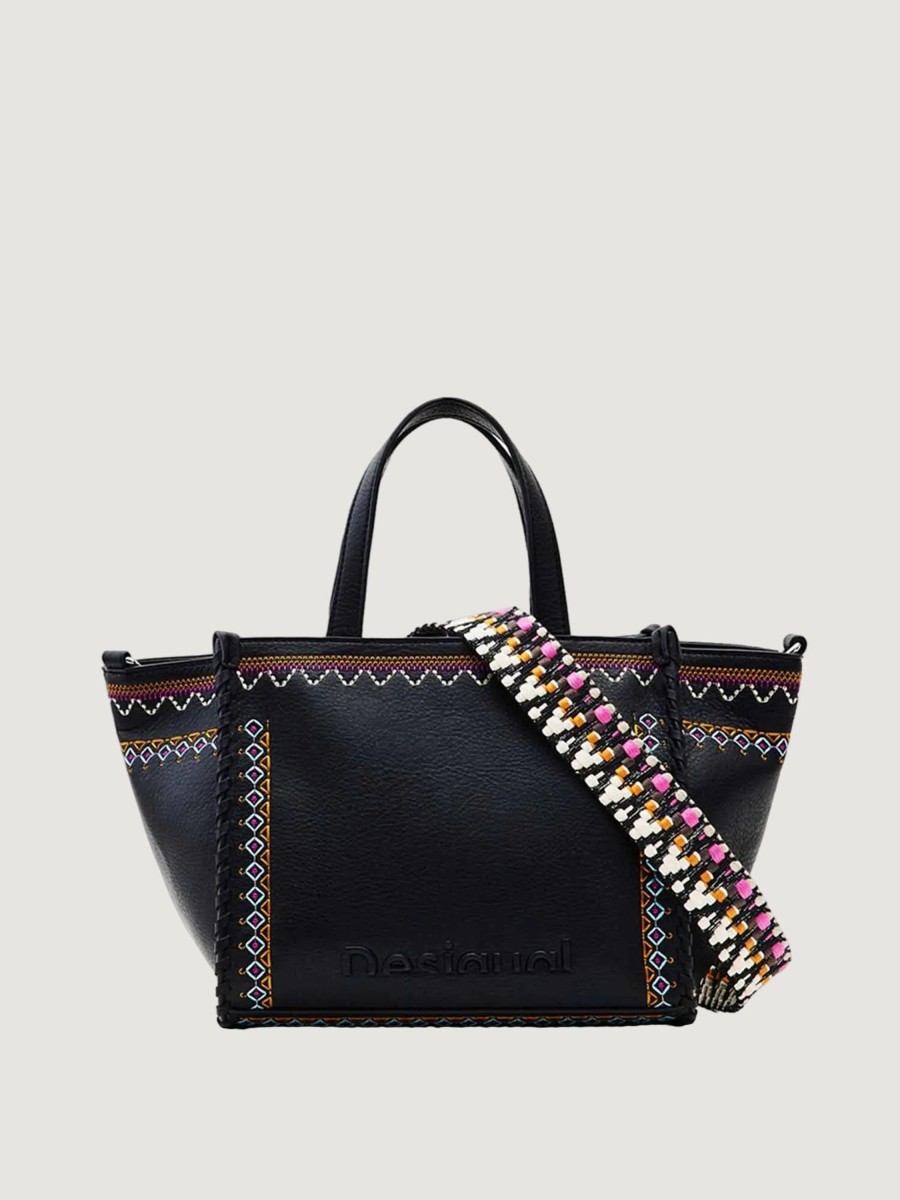 Donna Desigual | Borsa Desigual Bols_Rigoberta Guimar Mini Nero