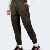 Uomo Hydra Clothing | Pantaloni Con Cavallo Basso Hydra Clothing Cargo Verde Oliva