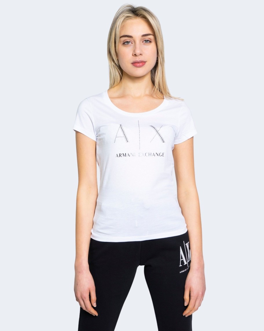 Donna Armani Exchange | T-Shirt Armani Exchange Bianco