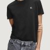 Uomo Calvin Klein | T-Shirt Calvin Klein Essential Slim Tee Nero