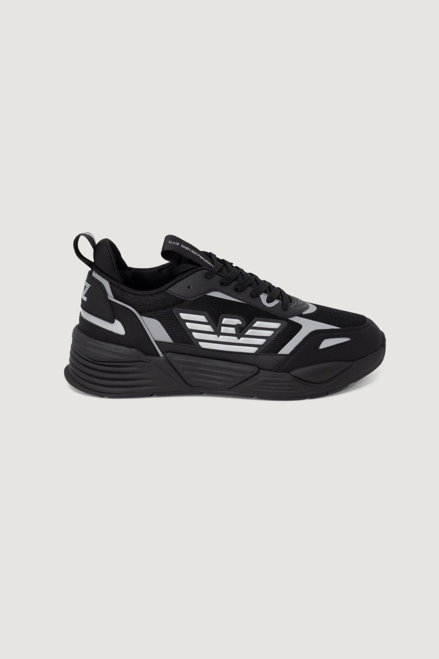 Uomo EA7 | Sneakers Ea7 Black Silver