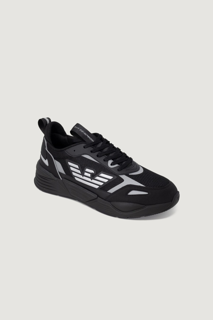 Uomo EA7 | Sneakers Ea7 Black Silver