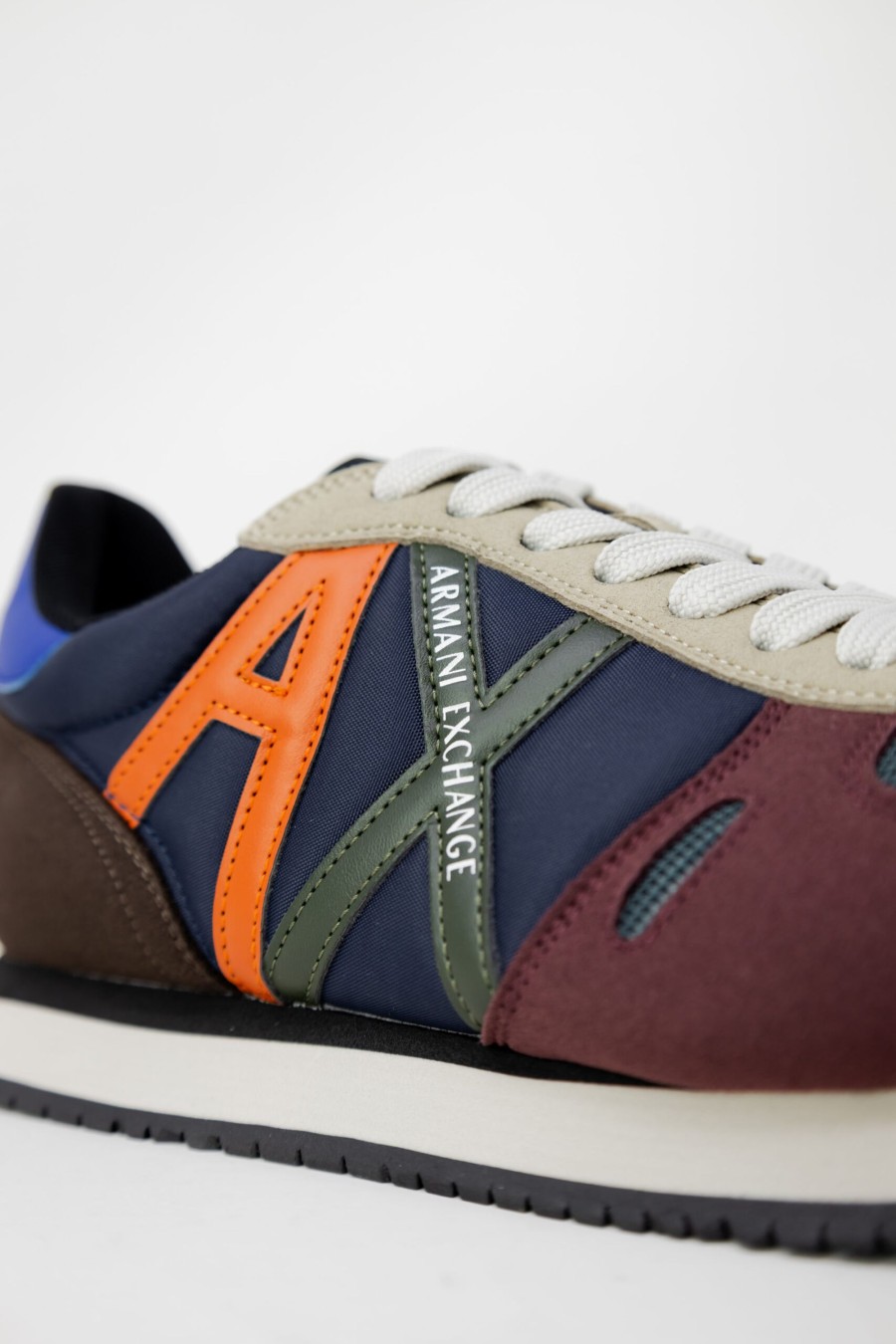 Uomo Armani Exchange | Sneakers Armani Exchange Logo Bordeaux