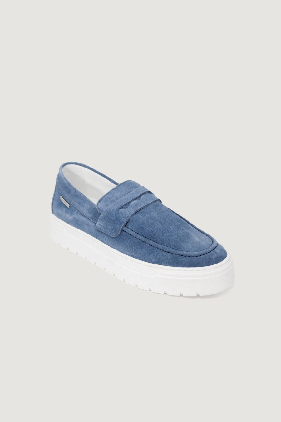 Uomo Antony Morato | Scarpe Eleganti Antony Morato Mocassino Rudder Blu