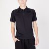 Uomo Calvin Klein Sport | Polo Manica Corta Calvin Klein Sport Pw - Polo Nero