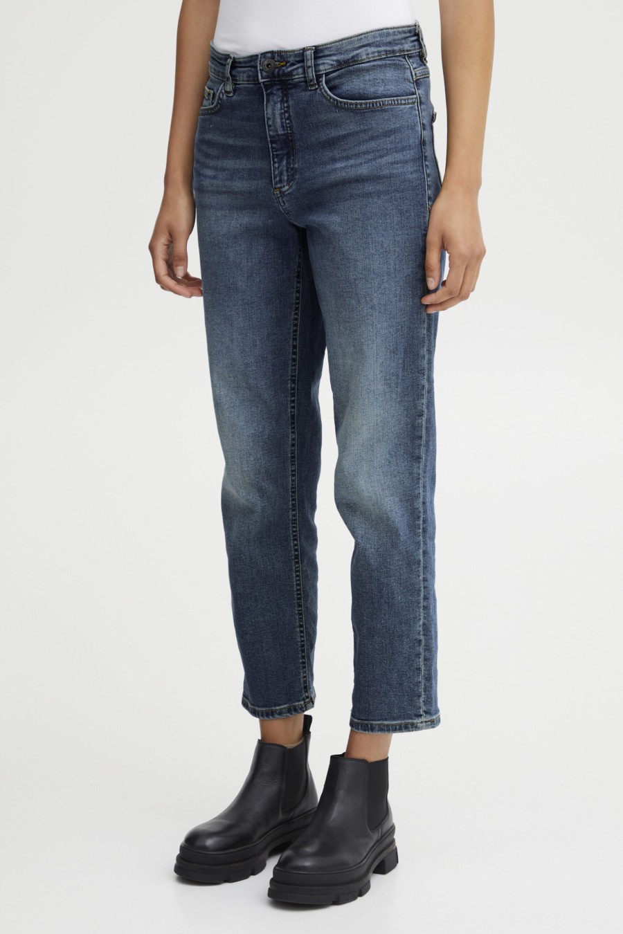 Donna Ichi | Jeans Mom Ichi Ihtwiggy Raven Denim