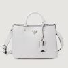 Donna Guess | Borsa Guess Meridian Girlfriend Satchel Bianco