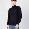 Uomo U.S. Polo Assn. | Maglione U.S. Polo Assn. Kirk Eh03 Nero