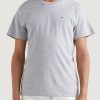 Uomo Tommy Hilfiger | T-Shirt Tommy Hilfiger Original Jersey Tee Grigio Chiaro