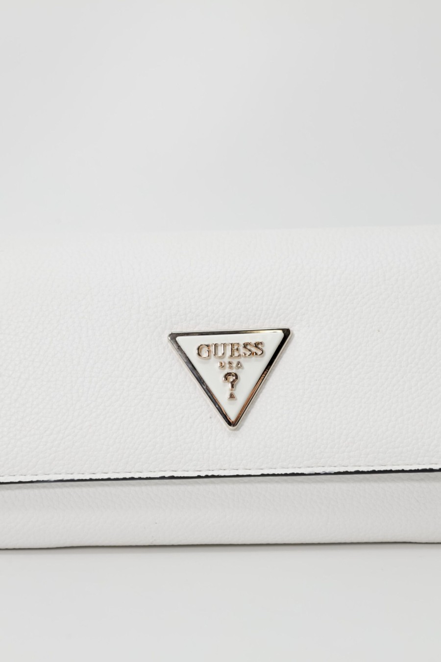 Donna Guess | Portafoglio Grande Guess Meridian Slg Lrg Bianco