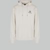 Uomo Aquascutum | Felpa Con Cappuccio Aquascutum Active Small Logo Full Zip Hoodie Fleece Grigio Chiaro