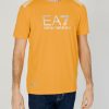 Uomo EA7 | T-Shirt Ea7 Giallo