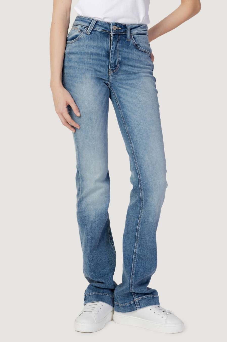 Donna Guess | Jeans Bootcut Guess Sexy Boot Denim Chiaro