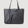 Donna Guess | Borsa Guess Eco Brenton Tote Antracite