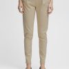 Donna Ichi | Pantaloni A Sigaretta Ichi Ihkate Pa2 Long Beige