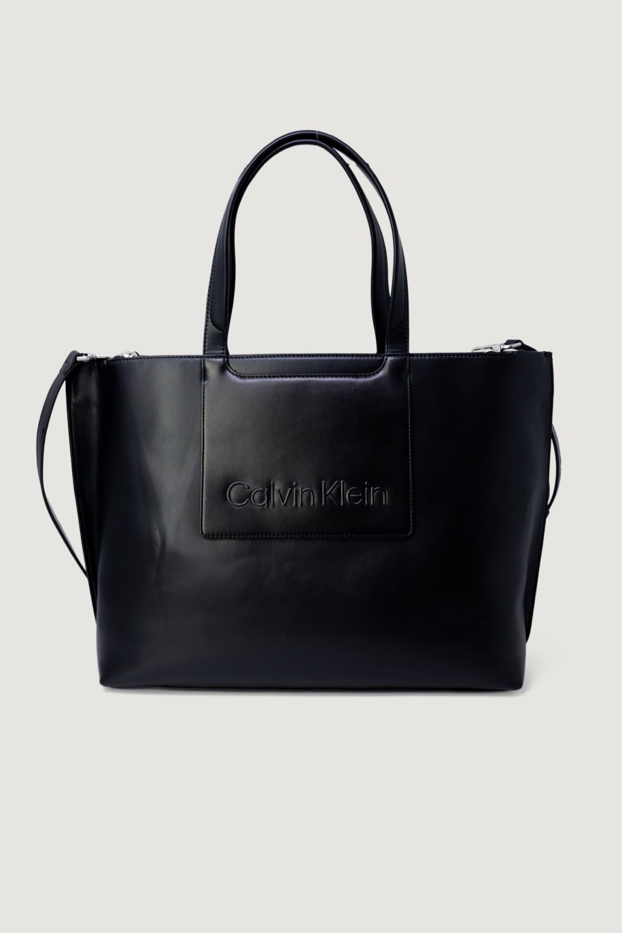 Donna Calvin Klein | Borsa Calvin Klein Ck Set Shopper Large Nero