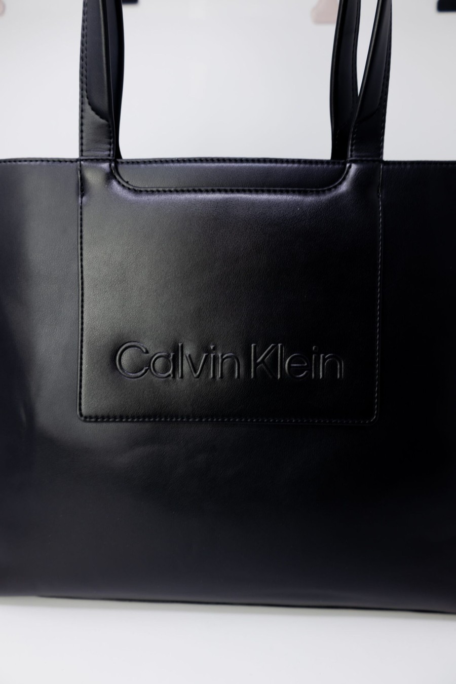 Donna Calvin Klein | Borsa Calvin Klein Ck Set Shopper Large Nero