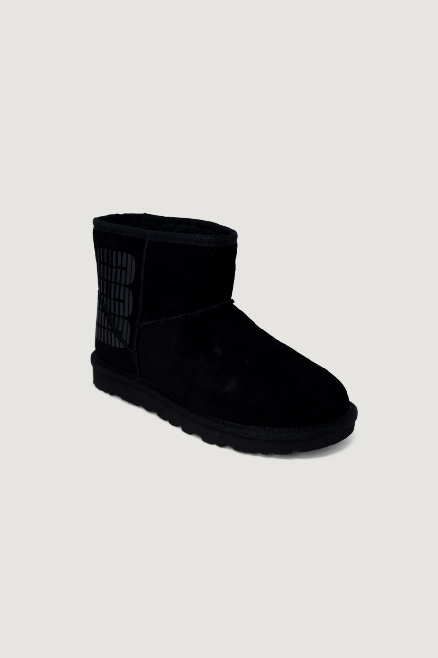 Donna UGG | Stivali Ugg Classic Mini Ugg Side Logo Nero