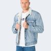 Uomo Levi's® | Giacchetto Levi'S® Type 3 Sherpa Trucker 16365-0070 Denim