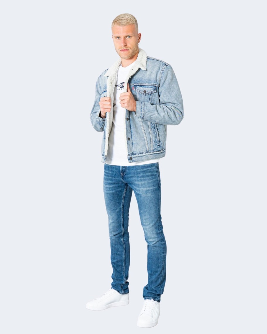 Uomo Levi's® | Giacchetto Levi'S® Type 3 Sherpa Trucker 16365-0070 Denim