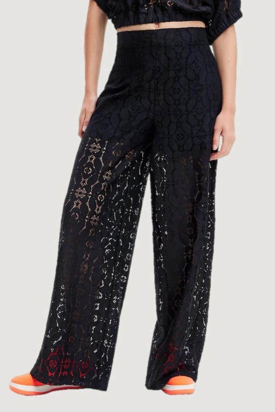 Donna Desigual | Pantaloni Skinny Desigual Pant Newcastle Nero