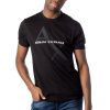 Uomo Armani Exchange | T-Shirt Armani Exchange Nero