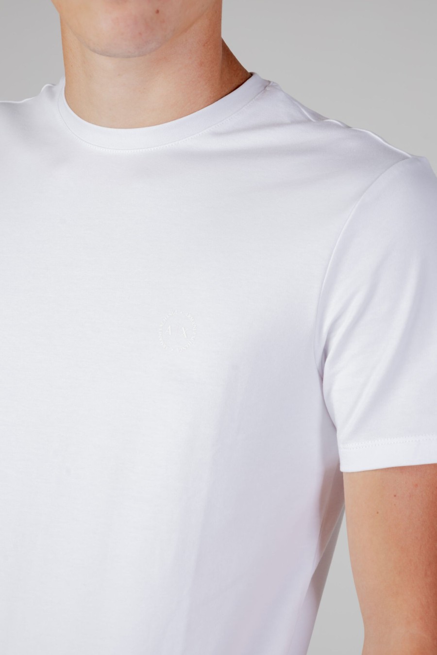 Uomo Armani Exchange | T-Shirt Armani Exchange Bianco