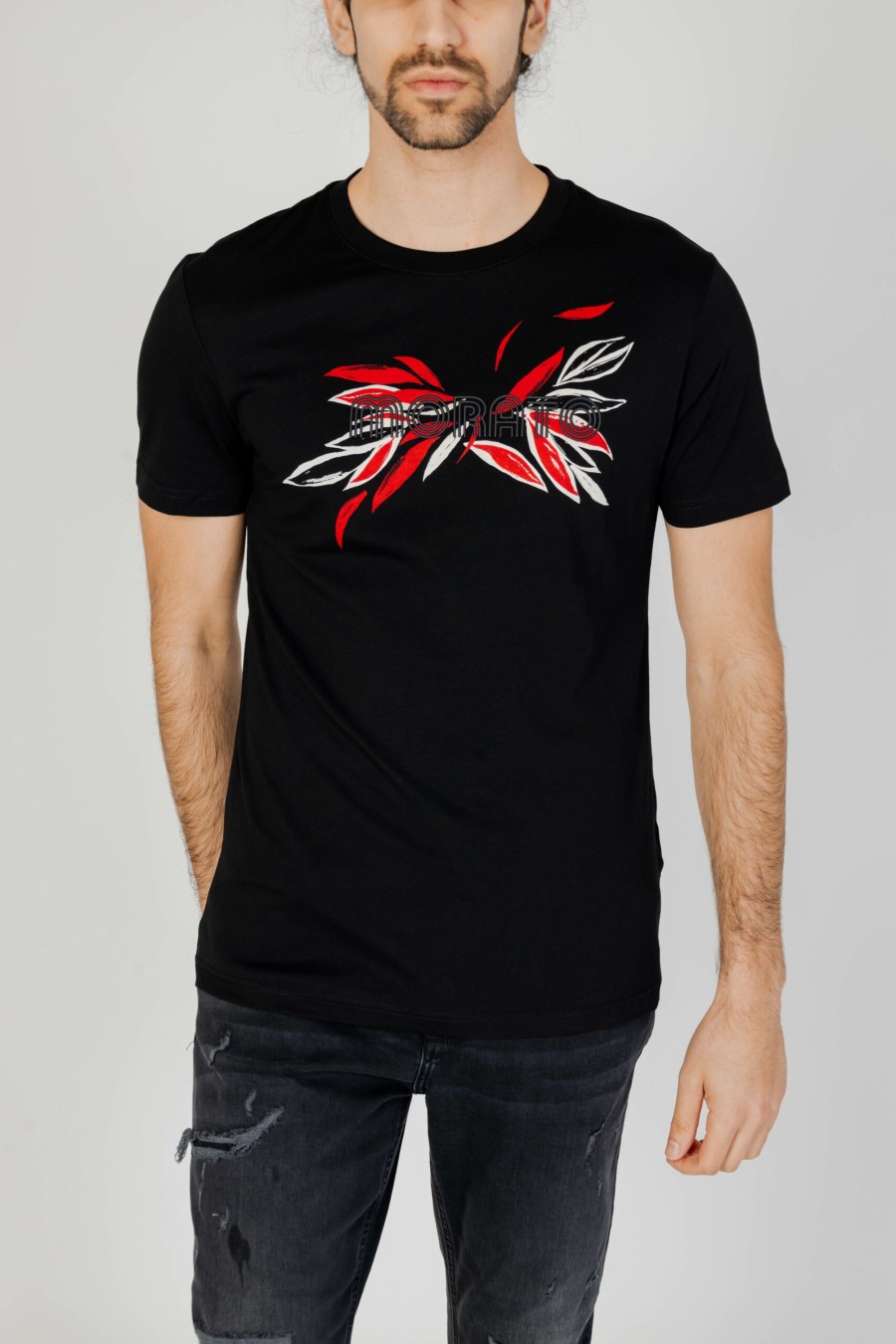 Uomo Antony Morato | T-Shirt Antony Morato Nero