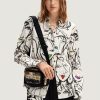 Donna Desigual | Borsa Desigual Bols_Love Road Carcassone Multipocket Nero