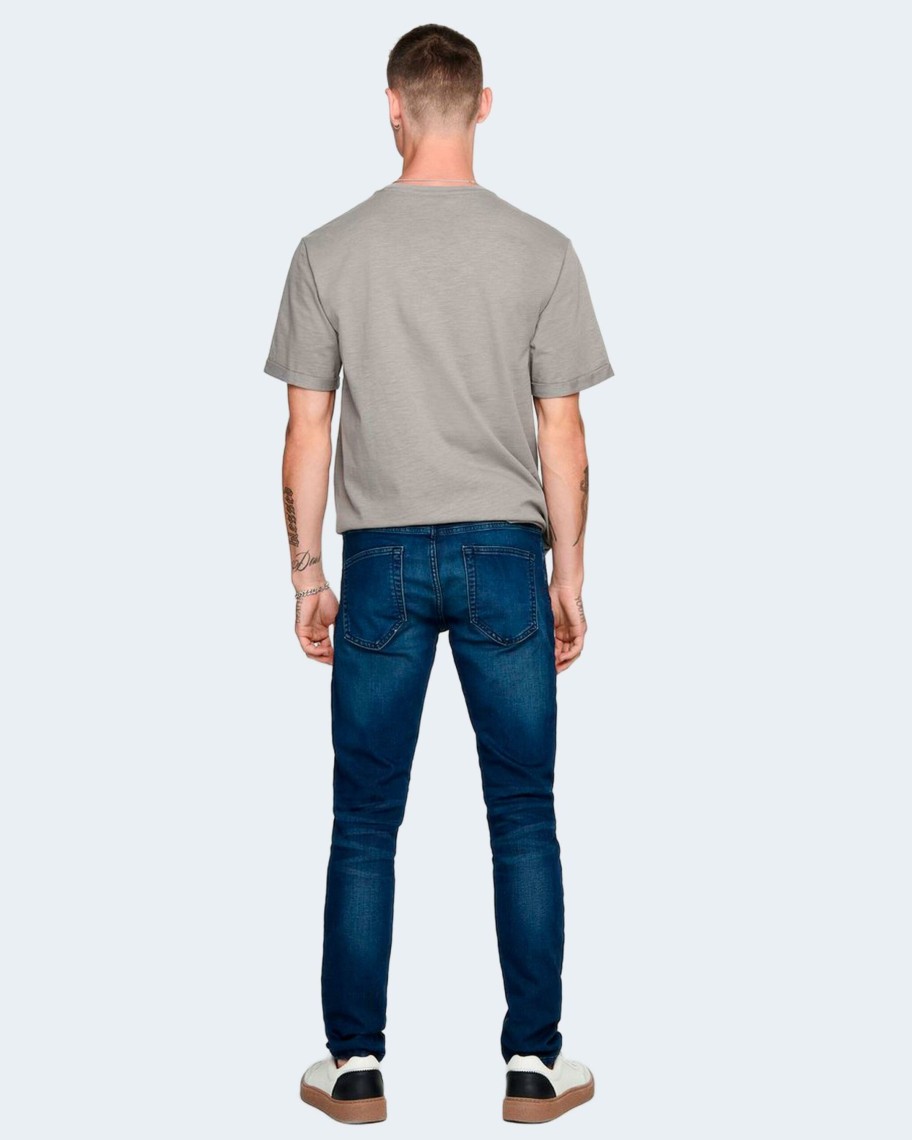 Uomo Only & Sons | Jeans Slim Only & Sons Onsloom Jog Life Dk Blue Pk 0431 Noos - 22010431 Blue Denim