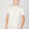 Uomo Boss | T-Shirt Boss Tales Beige Chiaro