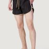 Uomo Alviero Martini Prima Classe | Costume Da Bagno Alviero Martini Prima Classe Boxer Corto Basic Co Nero