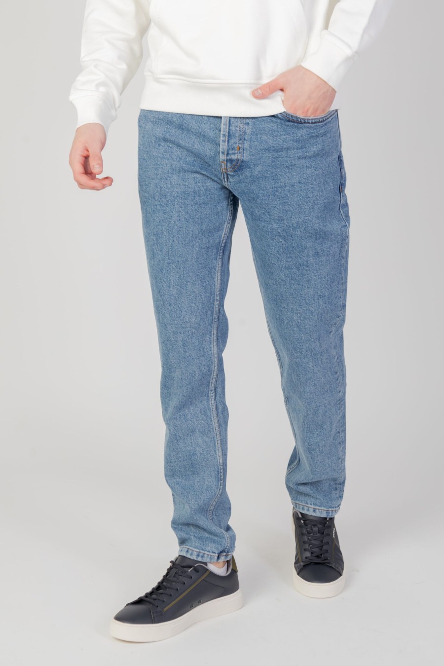 Uomo Hugo | Jeans Tapered Hugo 634 Denim