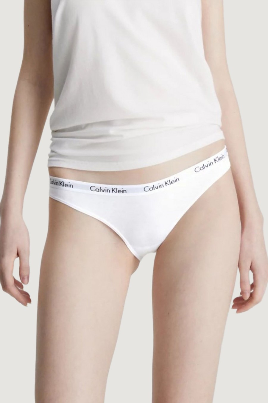 Donna Calvin Klein | Slip E Perizoma Calvin Klein Underwear 3Pack Bikini Bianco