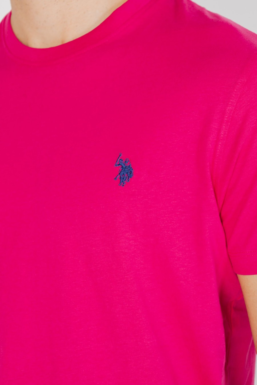 Uomo U.S. Polo Assn. | T-Shirt U.S. Polo Assn. Mick Magenta