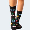 Donna Happy Socks | Calzini Happy Socks Cherry Nero