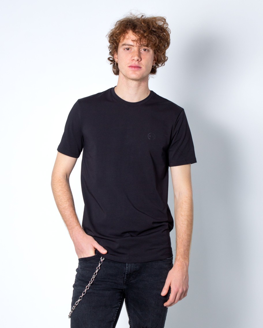 Uomo Armani Exchange | T-Shirt Armani Exchange Nero