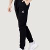 Uomo Le Coq Sportif | Pantaloni Sportivi Le Coq Sportif Ess Pant Regular N°4 Nero