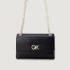 Donna Calvin Klein | Borsa Calvin Klein Re-Lock Ew Conv Crossboody Nero