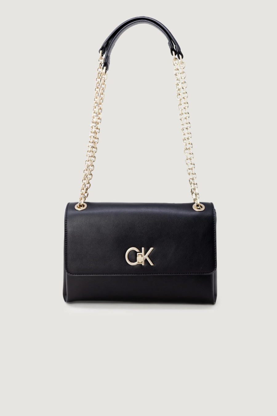 Donna Calvin Klein | Borsa Calvin Klein Re-Lock Ew Conv Crossboody Nero