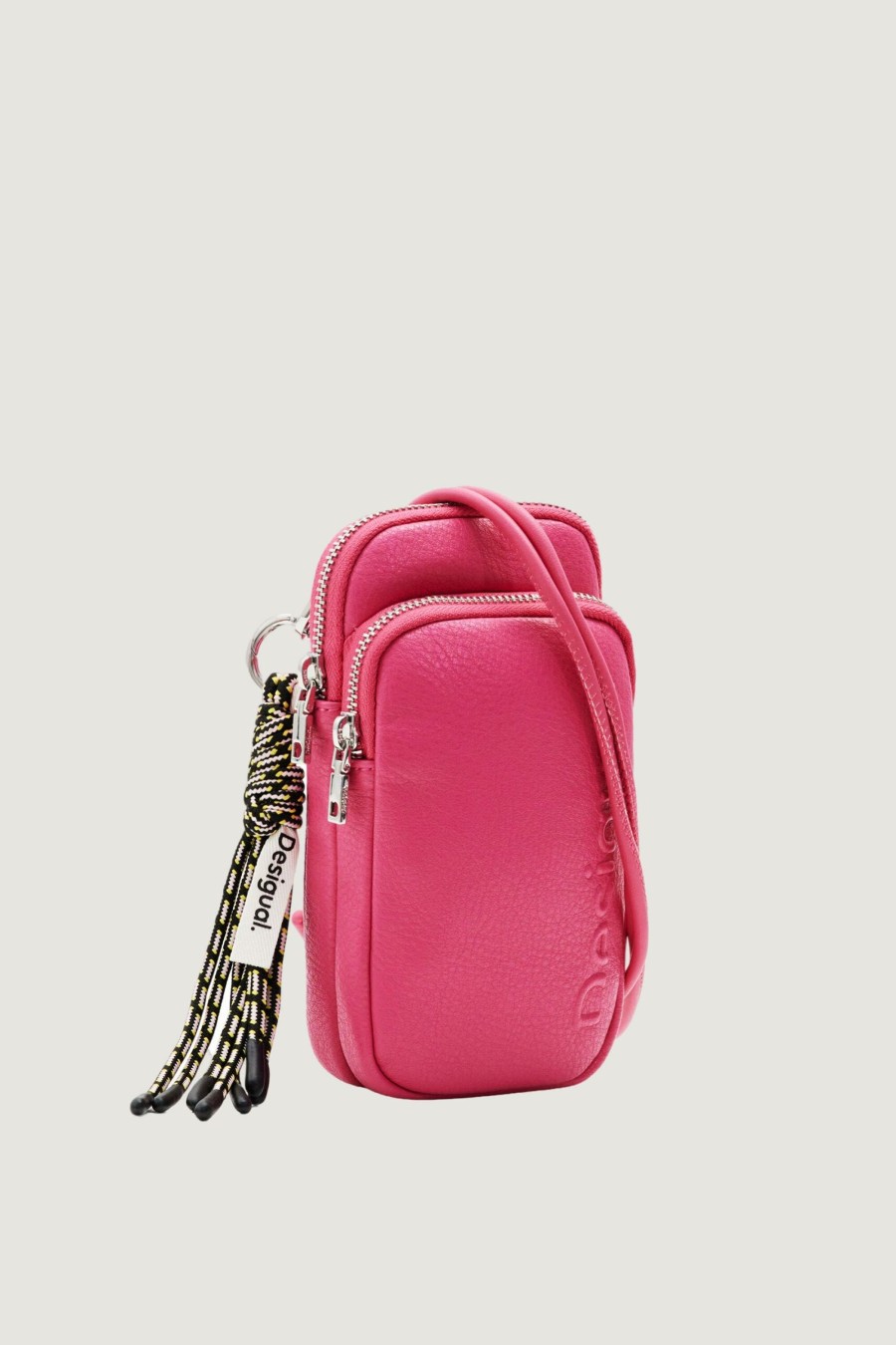 Donna Desigual | Borsa Desigual Mone_Half Logo Delphine Fuxia